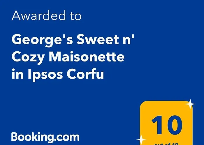 George's Sweet N' Cozy Maisonette In Corfu Apartmán Ipsos