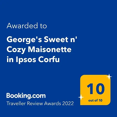 George's Sweet N' Cozy Maisonette In Corfu Apartamento Ipsos